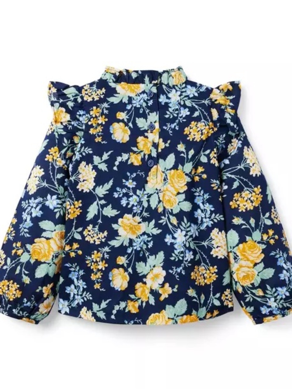 Janie & Jack Floral Smocked Top